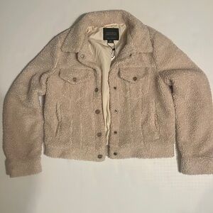 Nordstrom Sherpa jean jacket